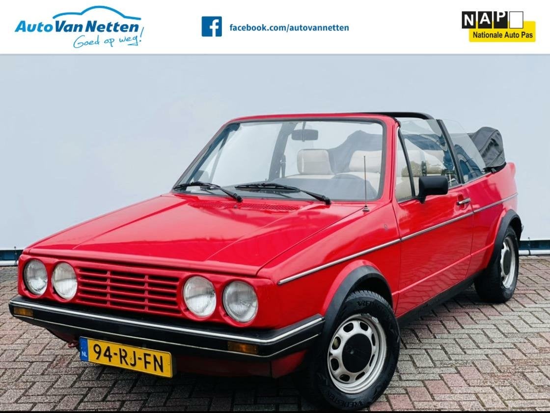 Volkswagen GOLF Cabriolet 1.5 GLs Wegenbelastingvrij!, Auto's, Gebruikt, 894 kg, Bedrijf, Handgeschakeld