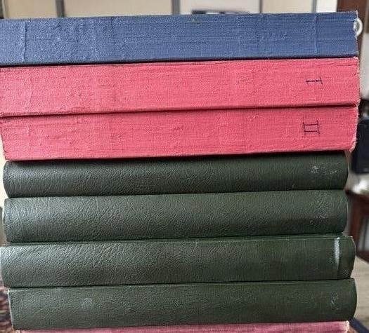 7 Ingebonden Albums. 4 x Kuifje en 3 x Eppo., Meerdere stripboeken, Ophalen of Verzenden, Gelezen