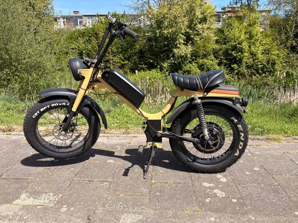 Electrische snorfiets lijkt op fatbike door dikke banden, Ophalen, Gebruikt, Elektrisch, Overige merken
