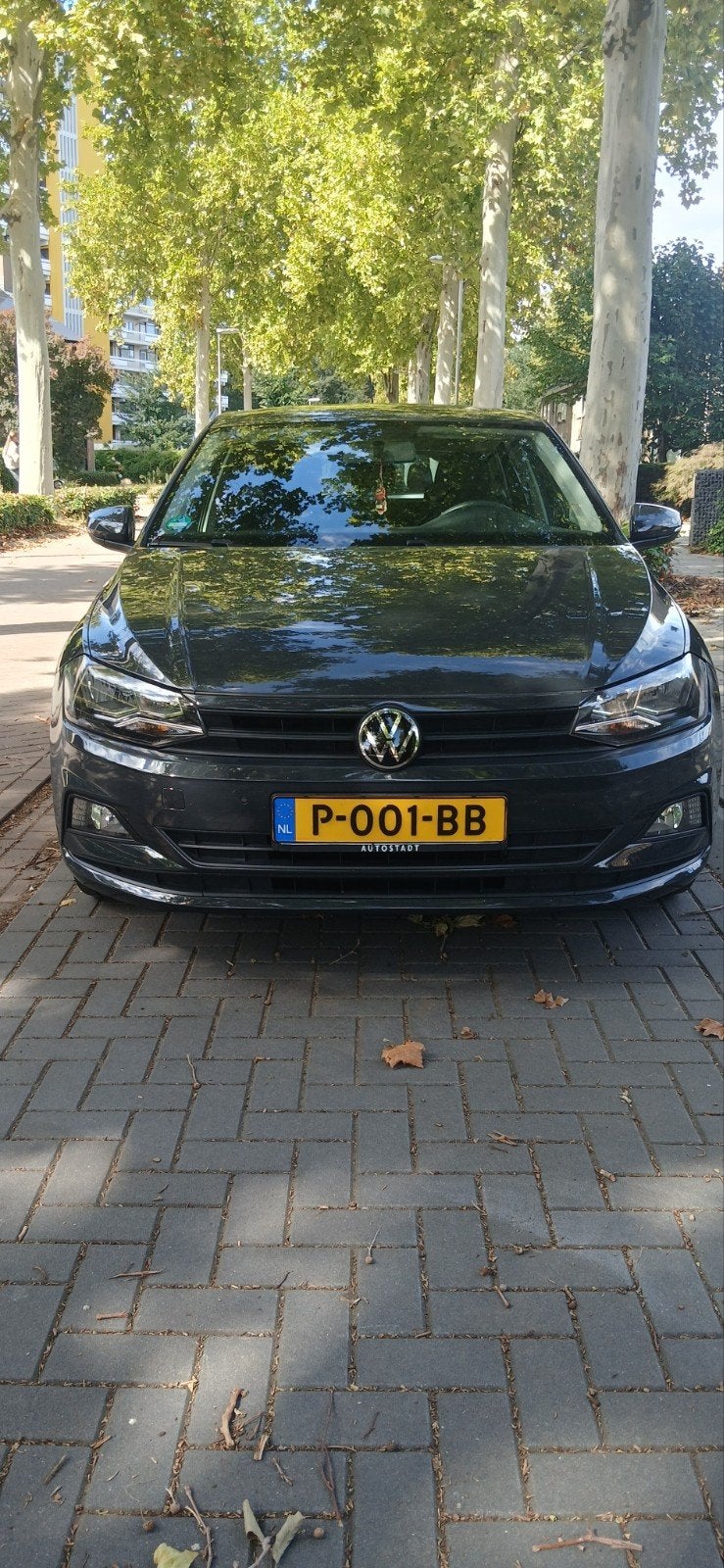 Volkswagen Polo 1.0 MPI 80pk 2021 Facelift, Voorwielaandrijving, 40 €/maand, Zwart, USB