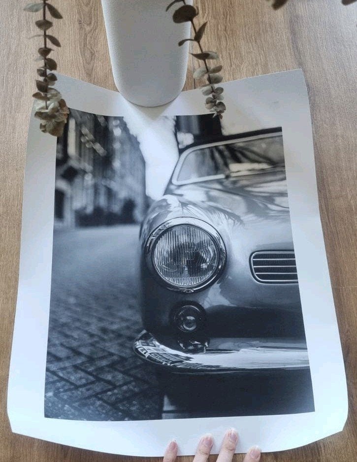 Poster zwart wit, Ophalen of Verzenden, Zo goed als nieuw