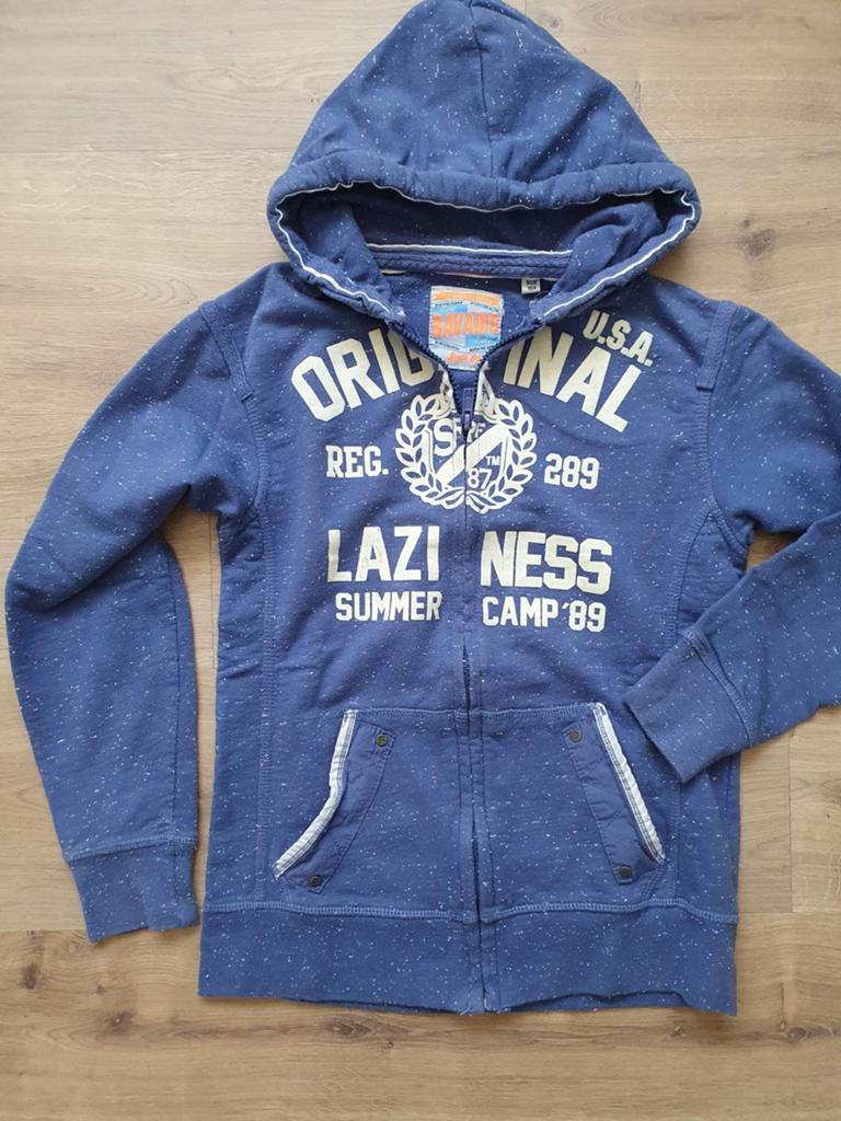 Blauw Ravagio vest 164, Ophalen of Verzenden, Trui of Vest