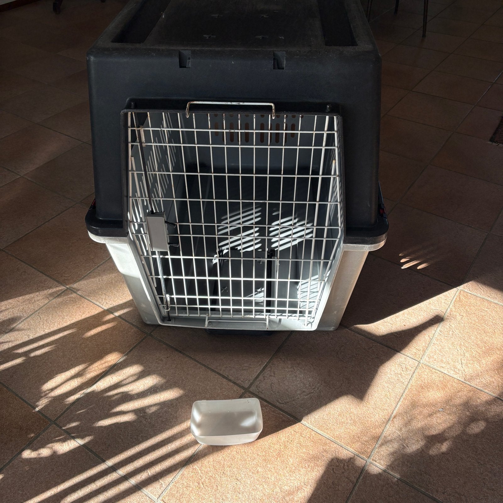 Ferplast atlas 70 reisbench hond vliegtuig, Ophalen of Verzenden, Gebruikt