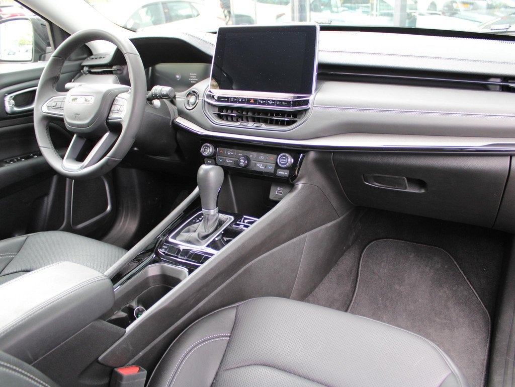 Jeep Compass 1.5T e-Hybrid S Automaat | Navi / Leder / Camer, Auto's, Jeep, 12 maanden, Gebruikt, Euro 6, 4 cilinders