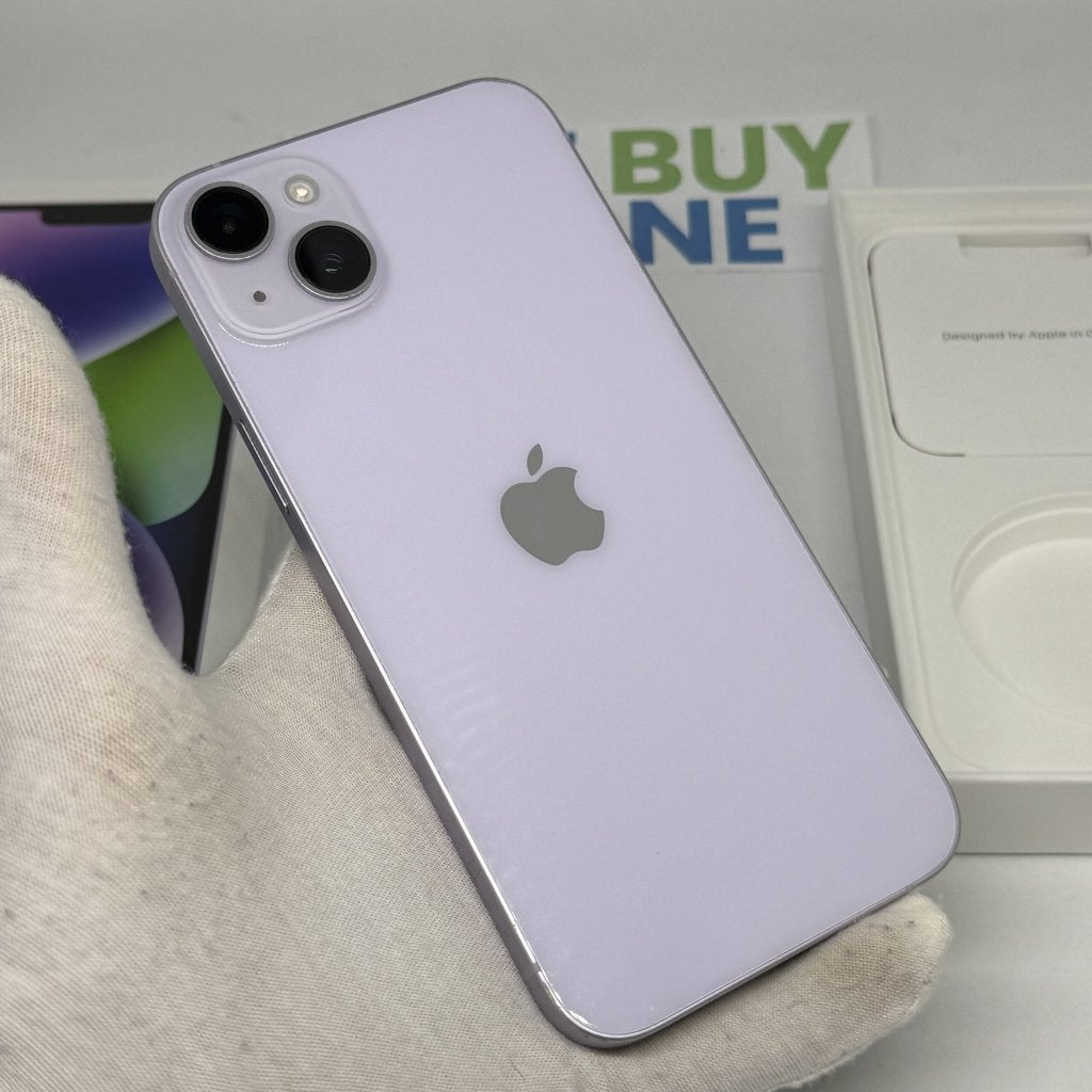 iPhone 14 plus 128GB paars /licht gebruikt /86% batt /garant, 128 GB, IPhone 14 Plus, Apple, Paars