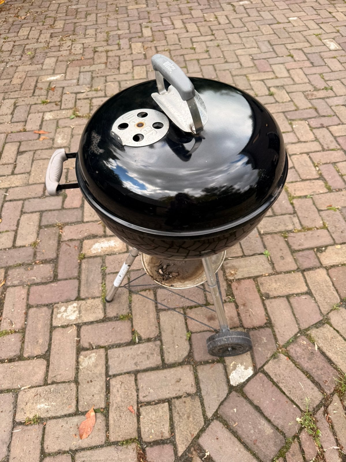 Weber Original Kettle 47 cm, Ophalen of Verzenden, Zo goed als nieuw