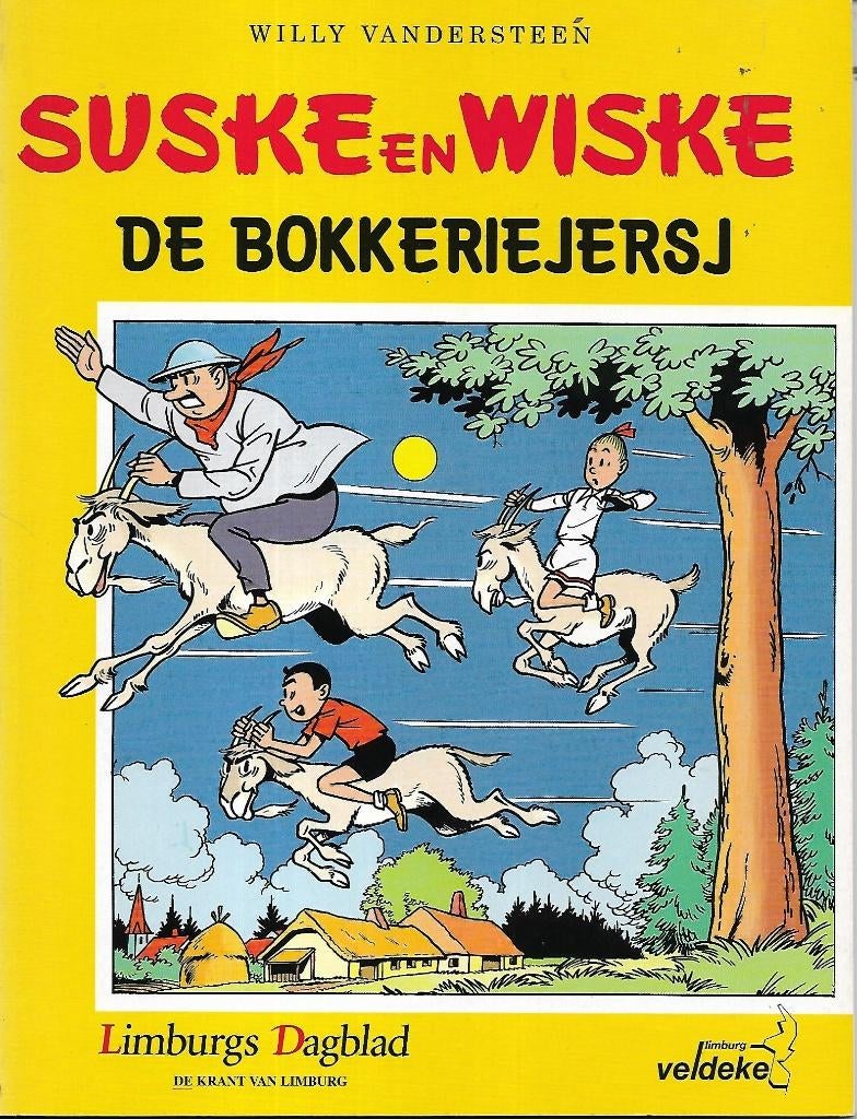 Suske en Wiske - De bokkeriejersj, Eén stripboek, Ophalen of Verzenden, Zo goed als nieuw