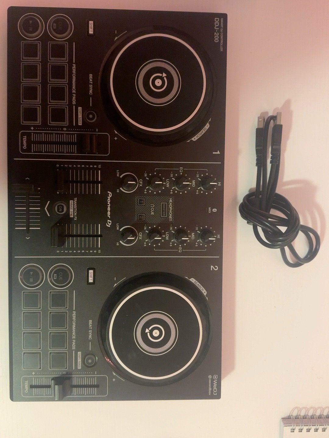 Pioneer DDJ-200 DJ Controller - Zo goed als nieuw, Muziek en Instrumenten, Ophalen of Verzenden, Zo goed als nieuw, Dj-set, Pioneer