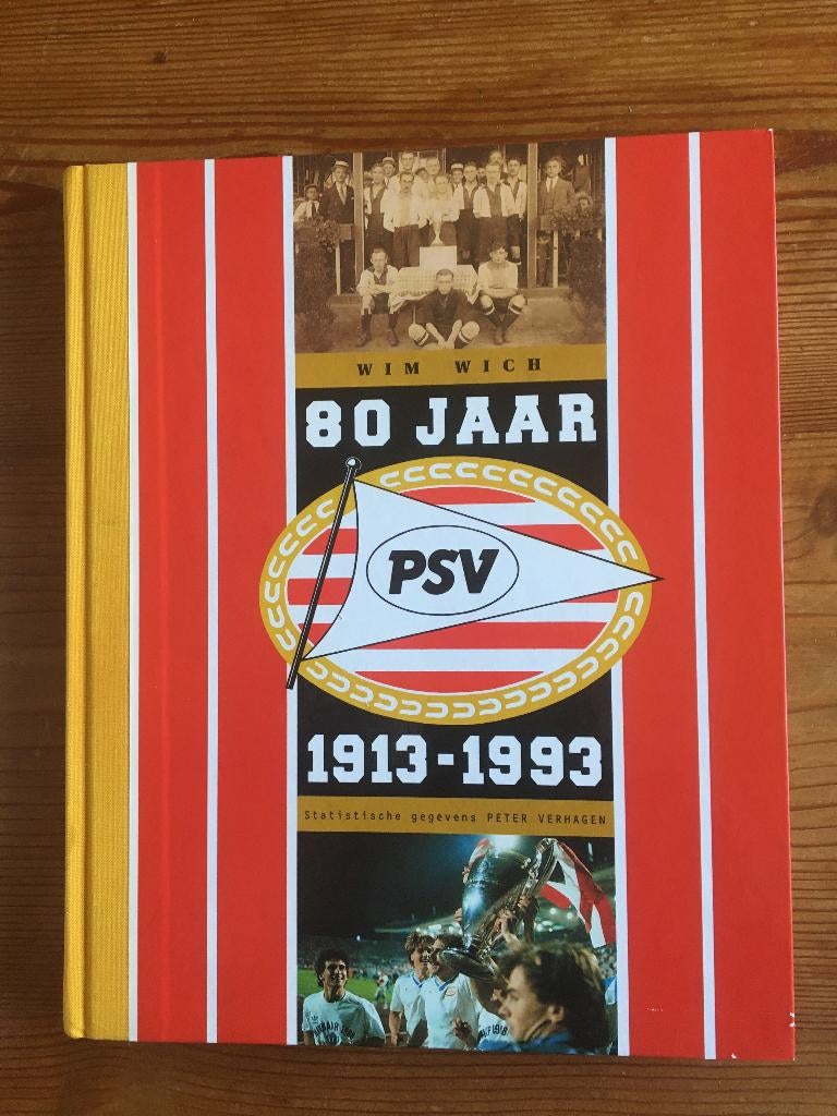 voetbalboek- 80 jaar PSV 1913-1993, Ophalen of Verzenden, Zo goed als nieuw, Balsport