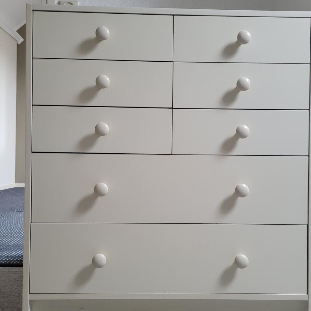 Kastje met lades, kleur wit, Huis en Inrichting, Kasten | Ladekasten, Ophalen, 50 tot 100 cm, 3 of 4 laden, Minder dan 100 cm
