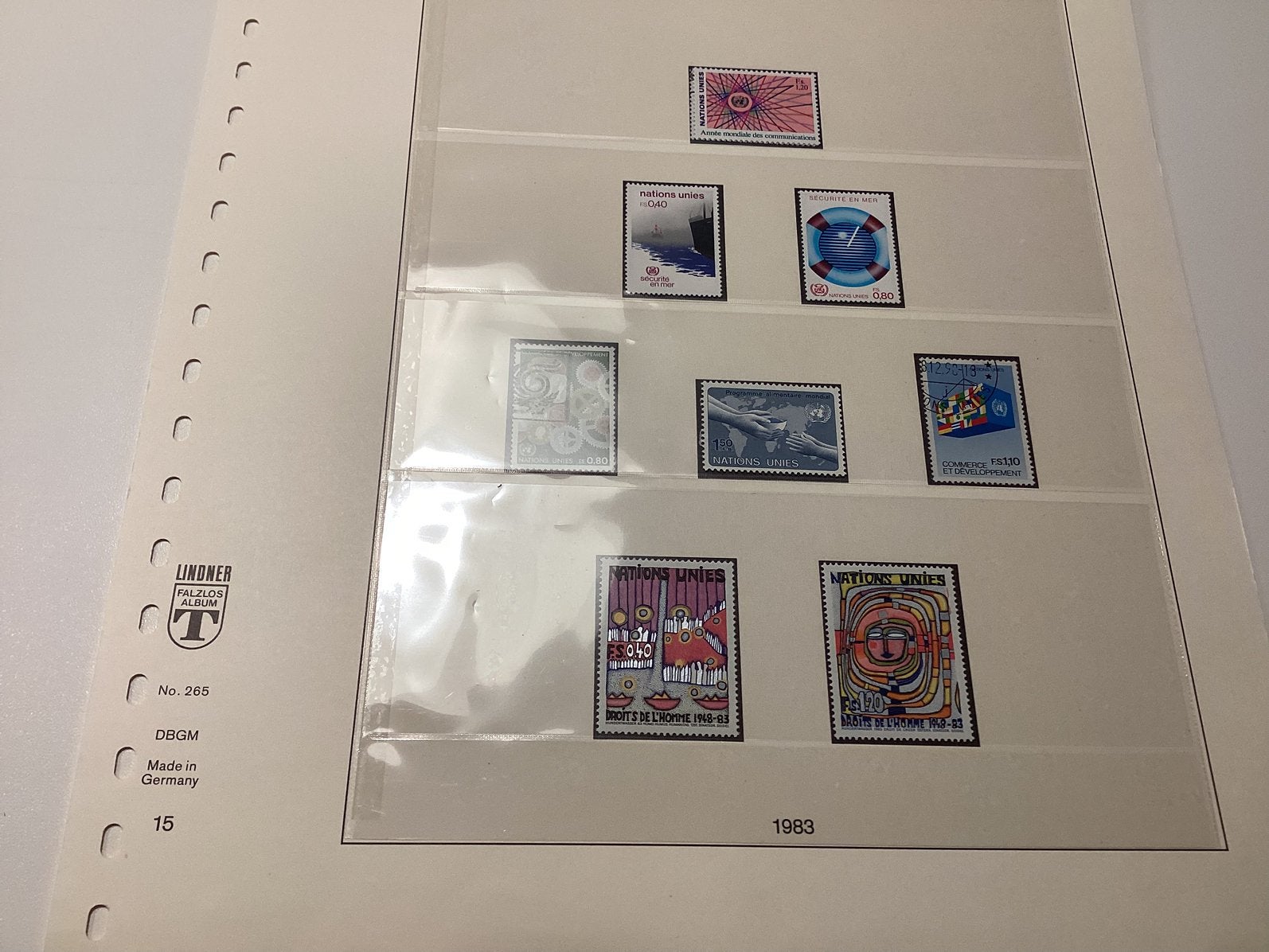 Verenigde  Naties. Geneve 1969 t/m 1983, Ophalen of Verzenden, Postfris