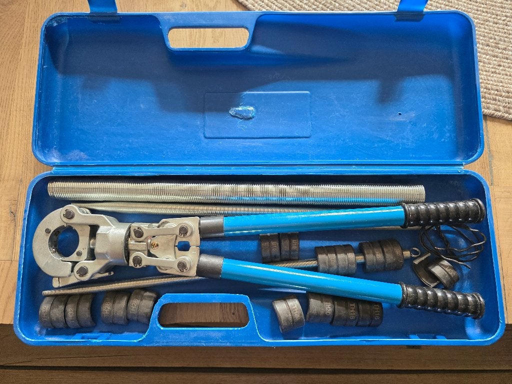 Perstang Henco, Uponor, Alupex, Bonfix etc perskoppelingen, Doe-het-zelf en Verbouw, Ophalen of Verzenden, Gebruikt