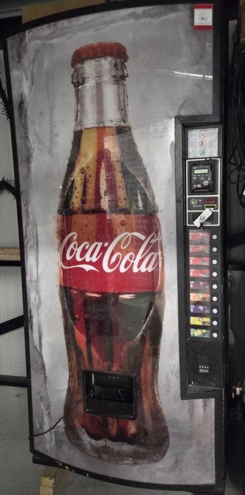 Coca-Cola frisdrankautomaat outdoor, Verzamelen, Automaten | Overige, Ophalen, Gebruikt