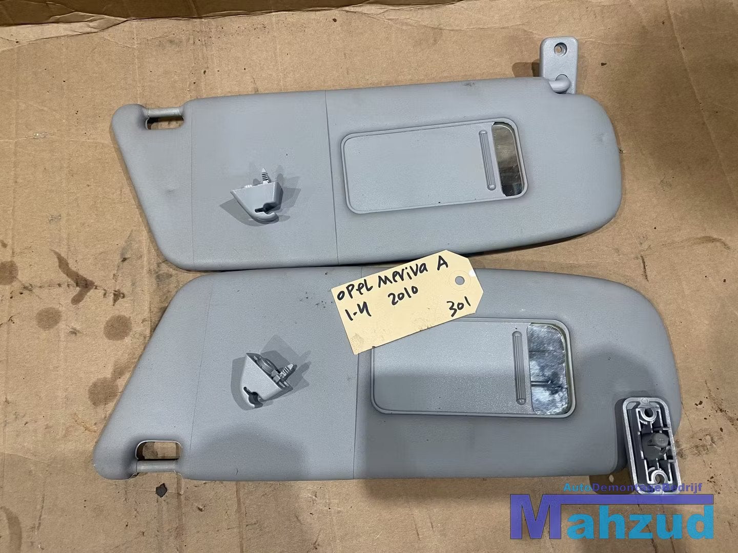 Opel Meriva A Zonneklep Rechts en Links, Gebruikt, Opel Automobile GmbH, Ophalen of Verzenden, Kontakt@opel-infoservice.de