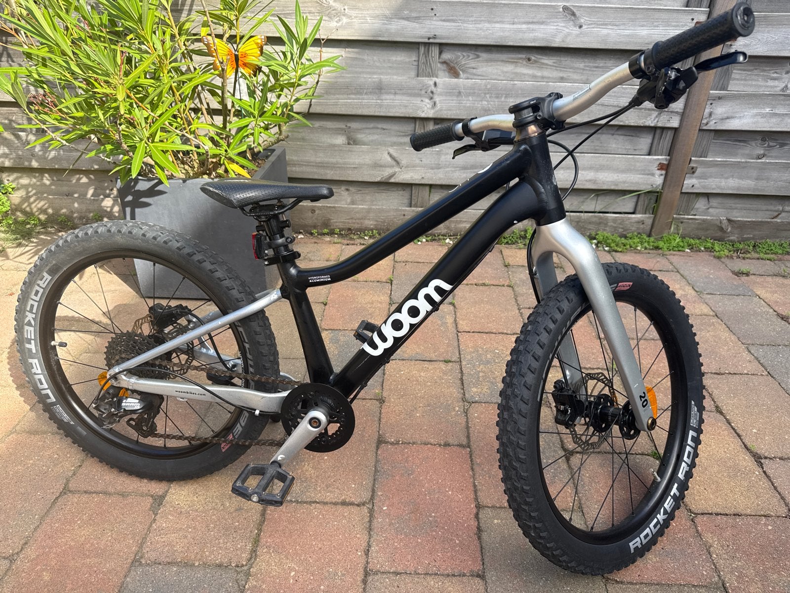 Woom OFF 4 Kinderfiets - 20 inch, Ophalen, Gebruikt, Schijfrem, 16 tot 20 inch