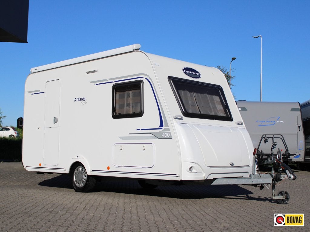 Caravelair Antares Style 400 Voortent Luifel Hordeur Boiler, Caravans en Kamperen, Bedrijf, Treinzit, 750 - 1000 kg, 4 tot 5 meter