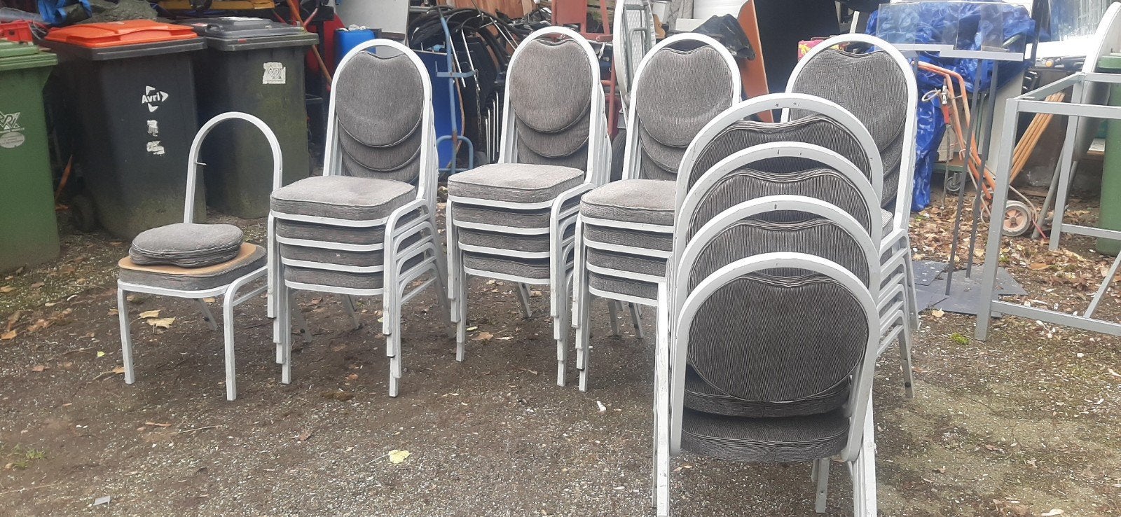 Partij 25x, gestoffeerde stoelen, Ophalen of Verzenden