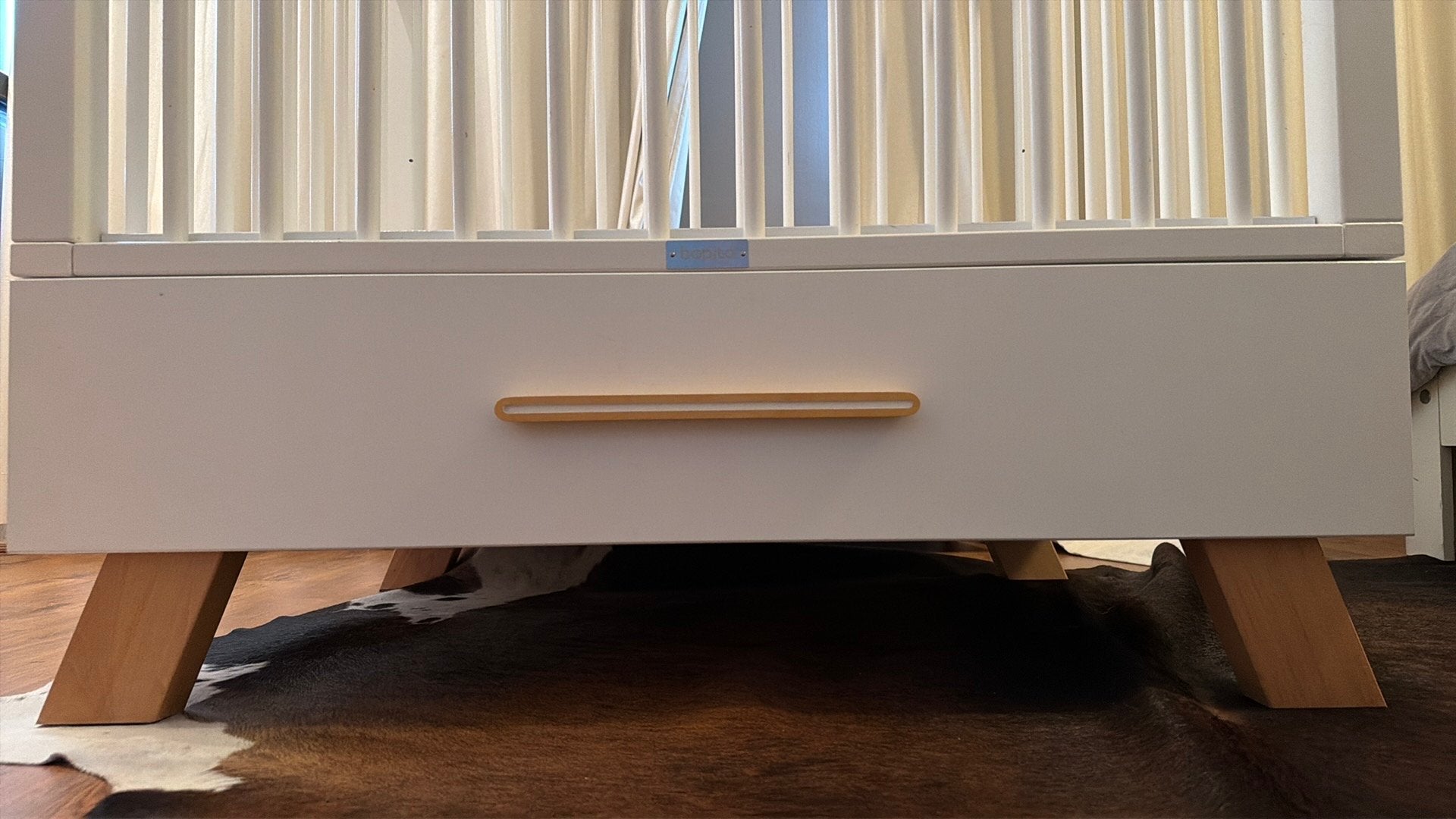 Foto 2 van Bopita Box Lisa Wit/Naturel met Lade en Verstelbare Bodem