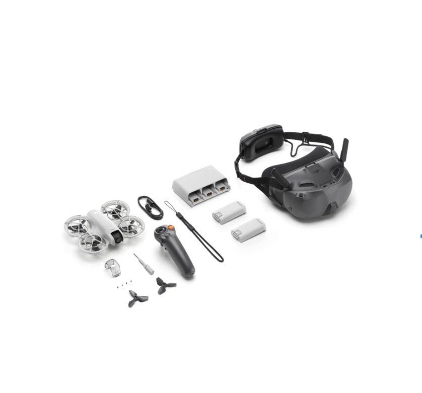 Nieuwe DJI Neo Motion Fly More Combo Drone met FPV Goggles, Cameradrone, Extra accu('s), Zo goed als nieuw, DJI