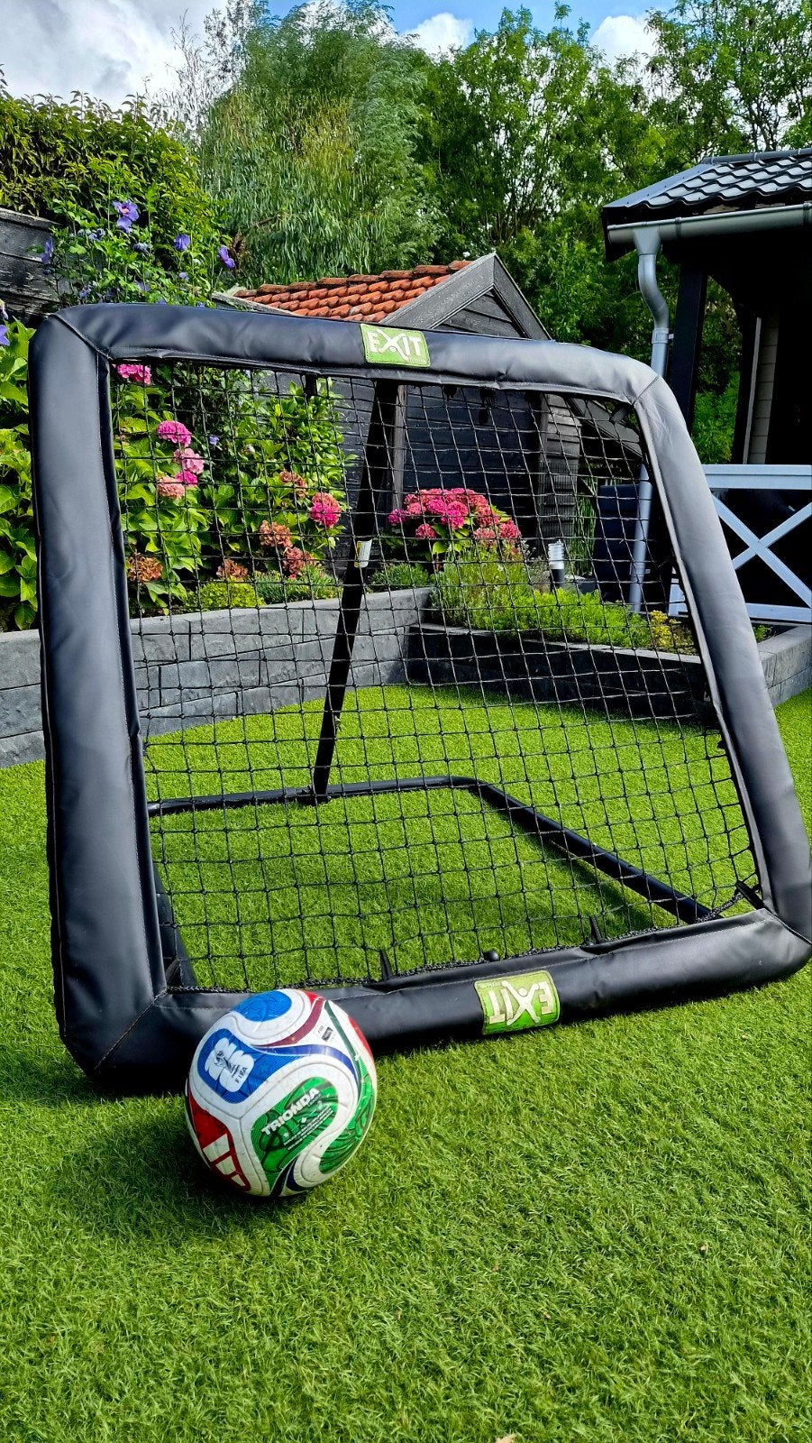 EXIT Kickback Rebounder Voetbal Doel - Zo goed als nieuw, Sport en Fitness, Maat XS of kleiner, Ophalen, Zo goed als nieuw, Overige typen