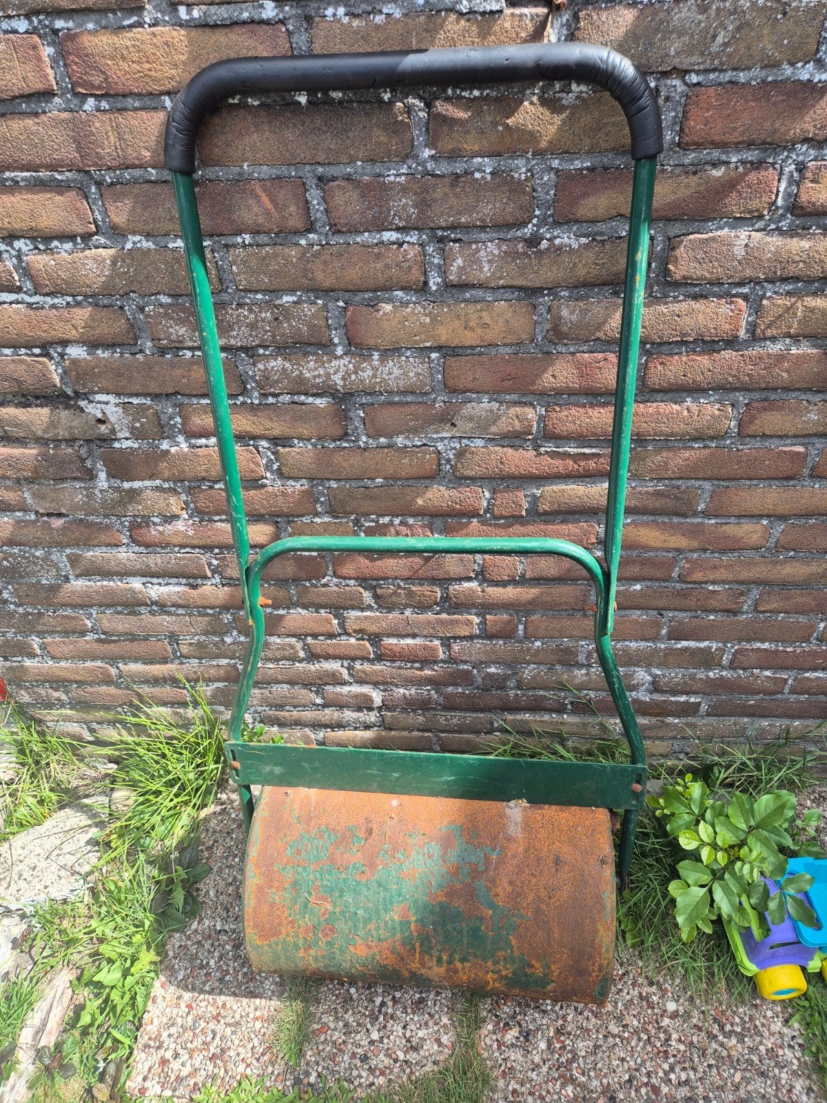 Grasroller voor tuin en gazon, Ophalen, Gebruikt