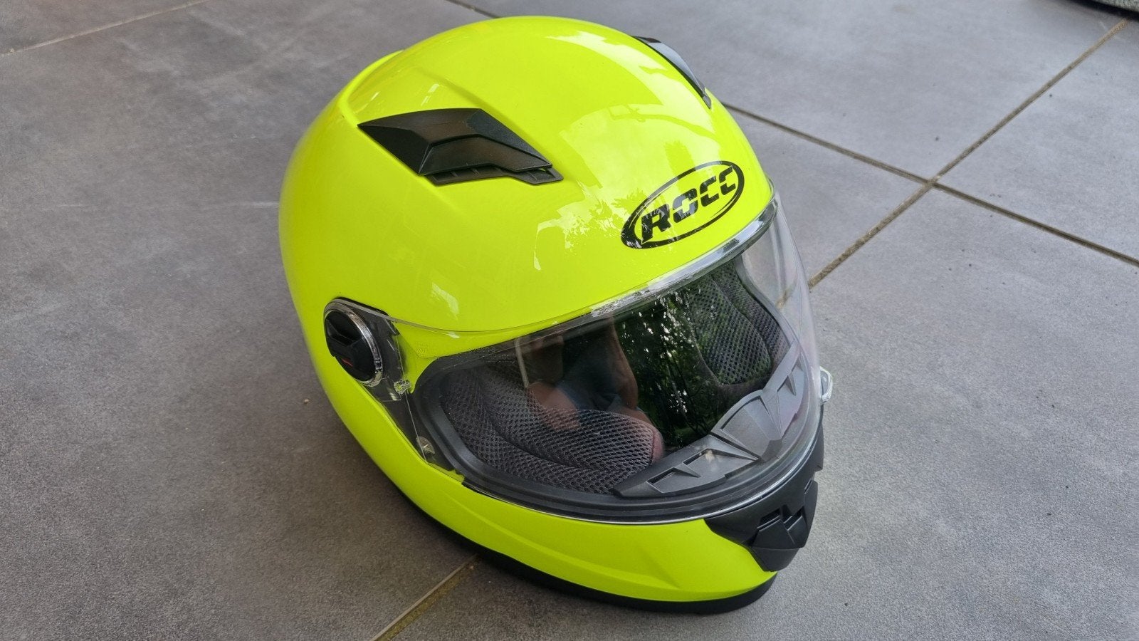Nieuwe Rocc Integraalhelm - Maat S (55-56cm) - Neon Geel, Overige merken, Kinderen, Ophalen of Verzenden, Nieuw zonder kaartje