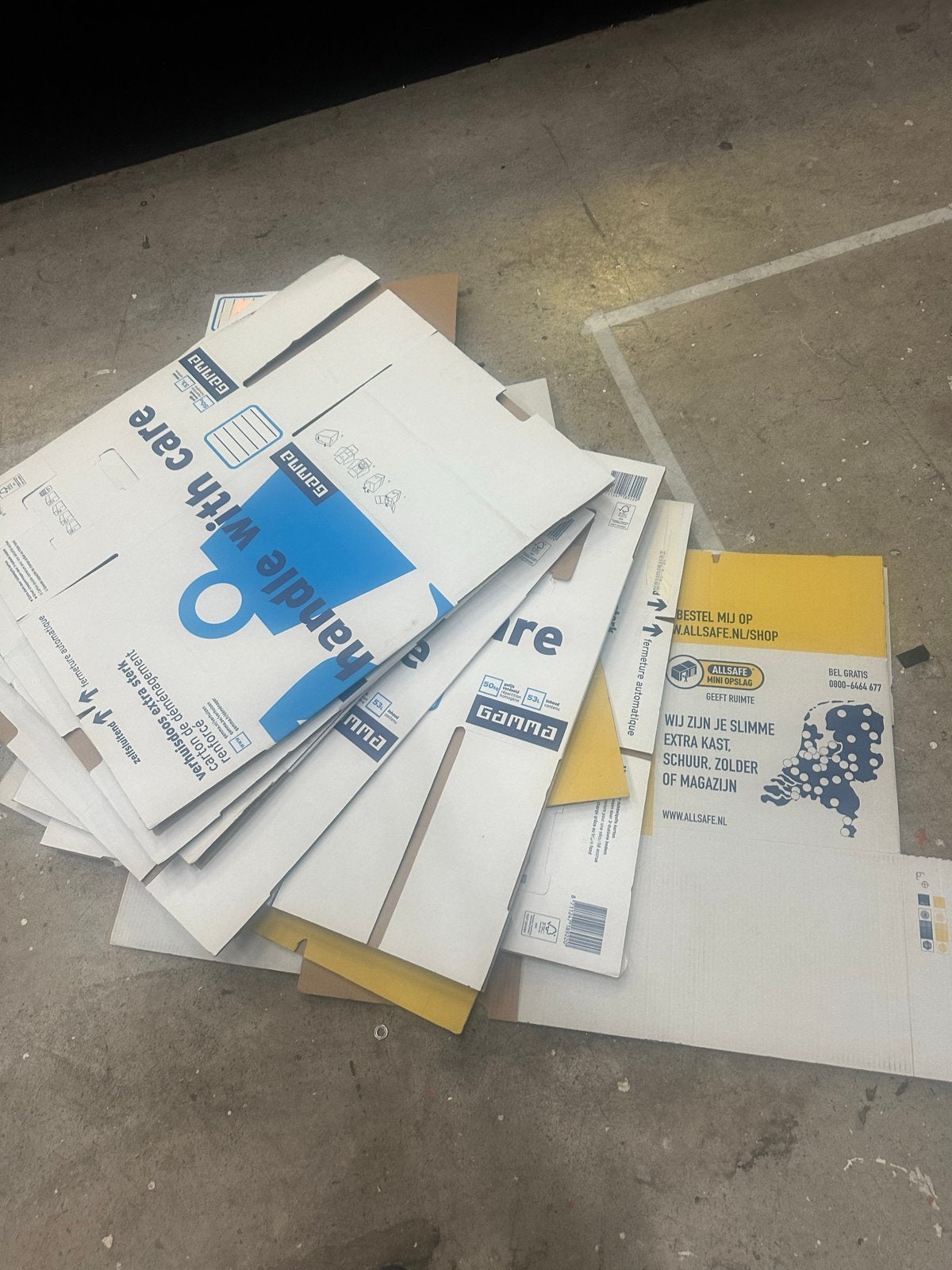 30+ Verhuisdozen - Diverse Maten, Ophalen, Gebruikt, Doos, Opvouwbaar