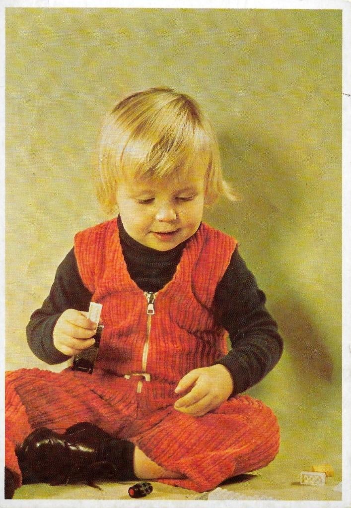 Sus1011 Ongelopen ansichtkaart prins johan friso, Verzenden, 1960 tot 1980, Ongelopen