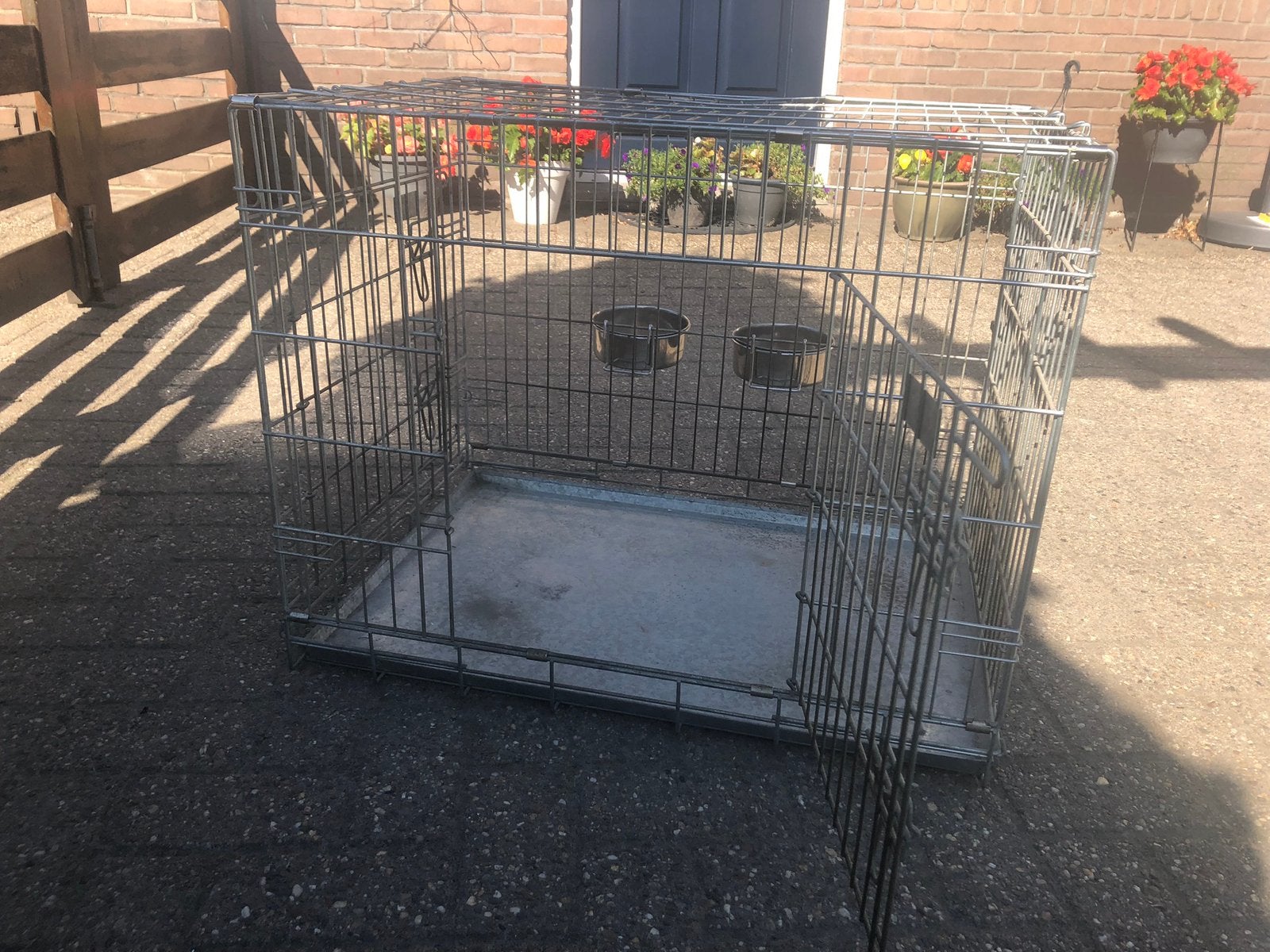 Inklapbare bench, Dieren en Toebehoren, Hondenhokken, Ophalen, Hondenkennel, Gebruikt, Minder dan 65 cm