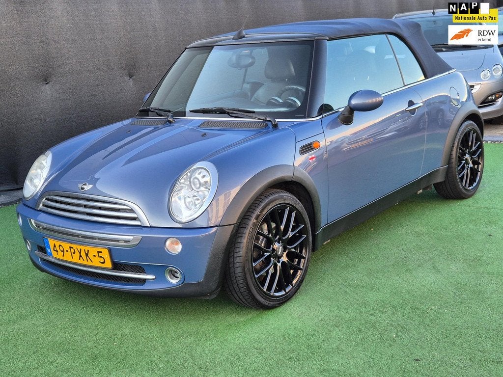 Mini Mini Cabrio 1.6 Cooper LEDER NAVI!, Voorwielaandrijving, Gebruikt, 4 cilinders, Cabriolet