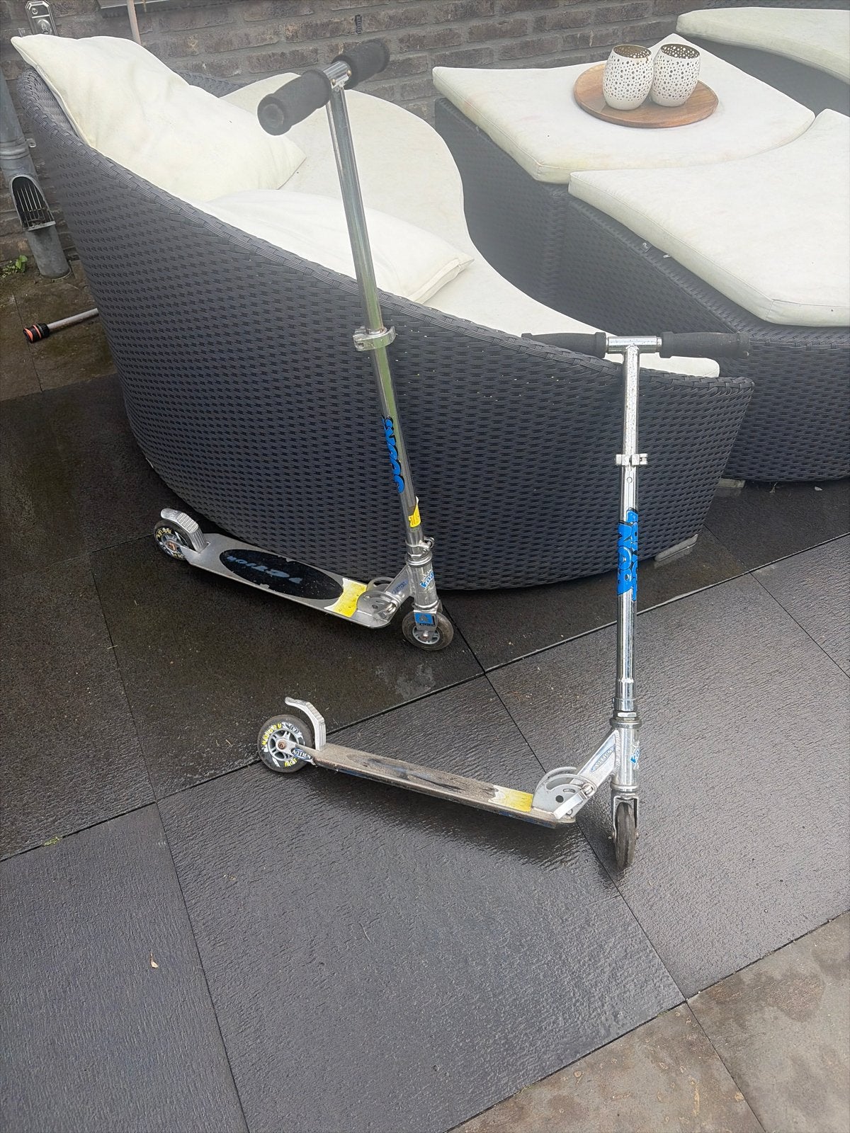 Twee gebruikte Micro steps (kindersteps), Ophalen, Gebruikt, Gewone step