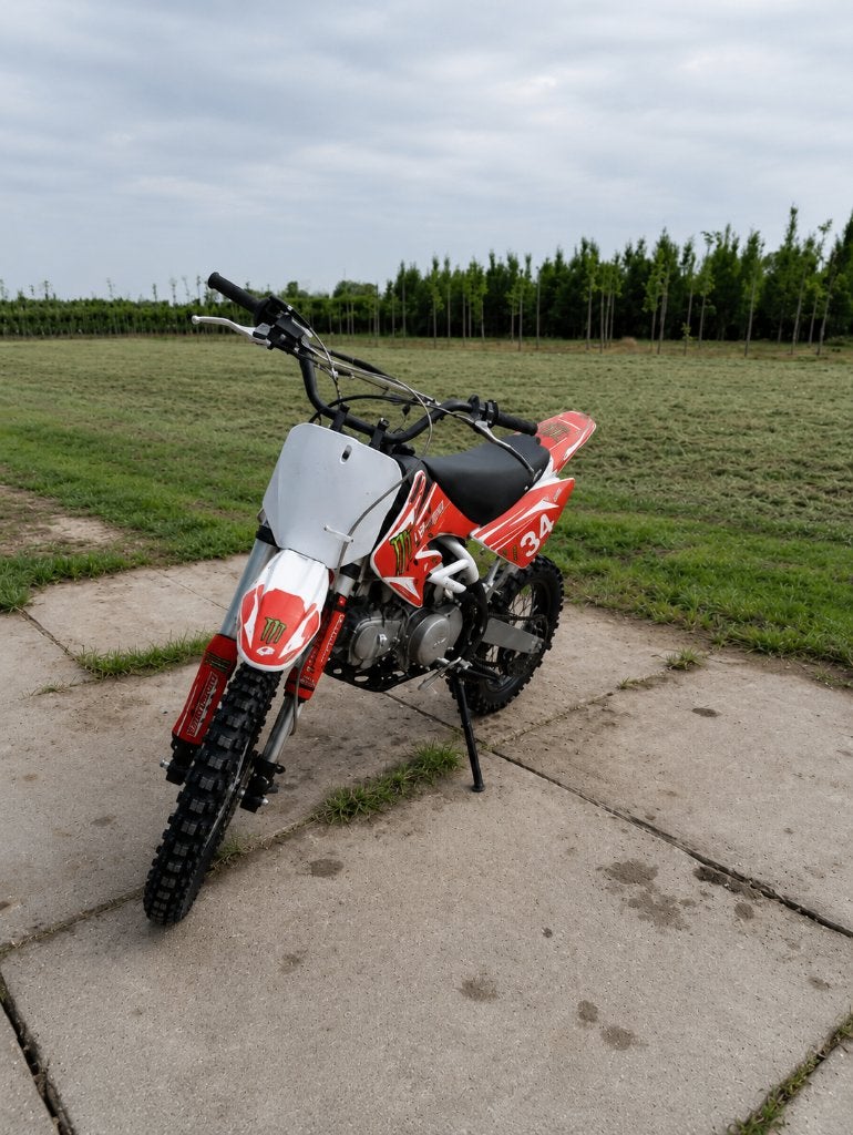 pitbike 140cc/ 125cc zeer betrouwbaar!, Fietsen en Brommers, Minibikes, Midibikes en Pitbikes, Ophalen, Schijfrem, 140 cc, Pitbike