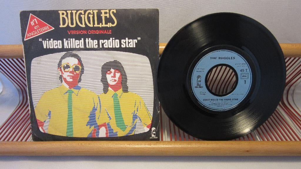 Buggles, Video Killed The Radio Star (single 7"), Ophalen of Verzenden, Gebruikt, Pop