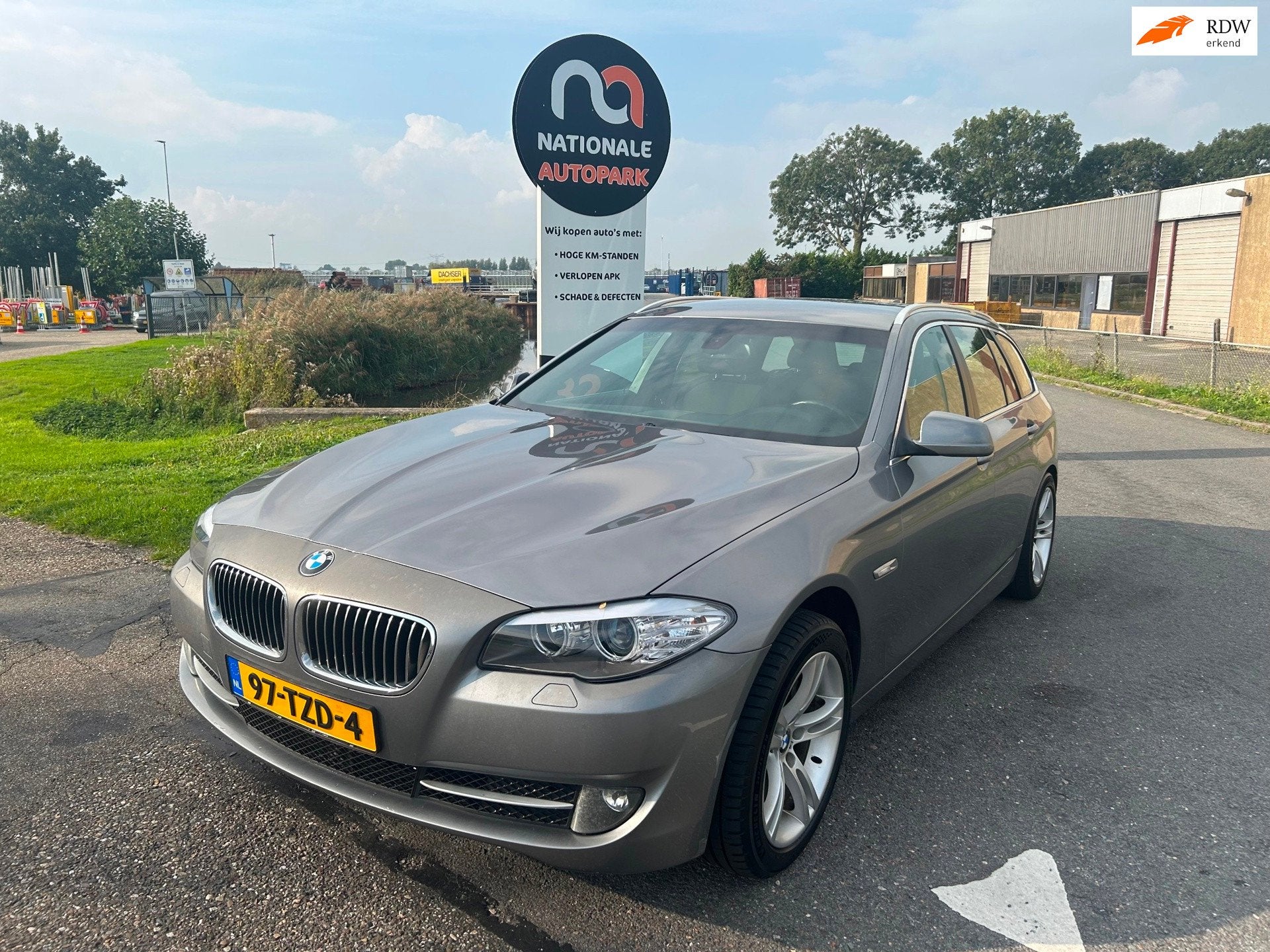 BMW 5-serie Touring | 2012 | 525d 218pk | Automaat | Nieuwe, Auto's, Automaat, Euro 5, Achterwielaandrijving, 2000 kg
