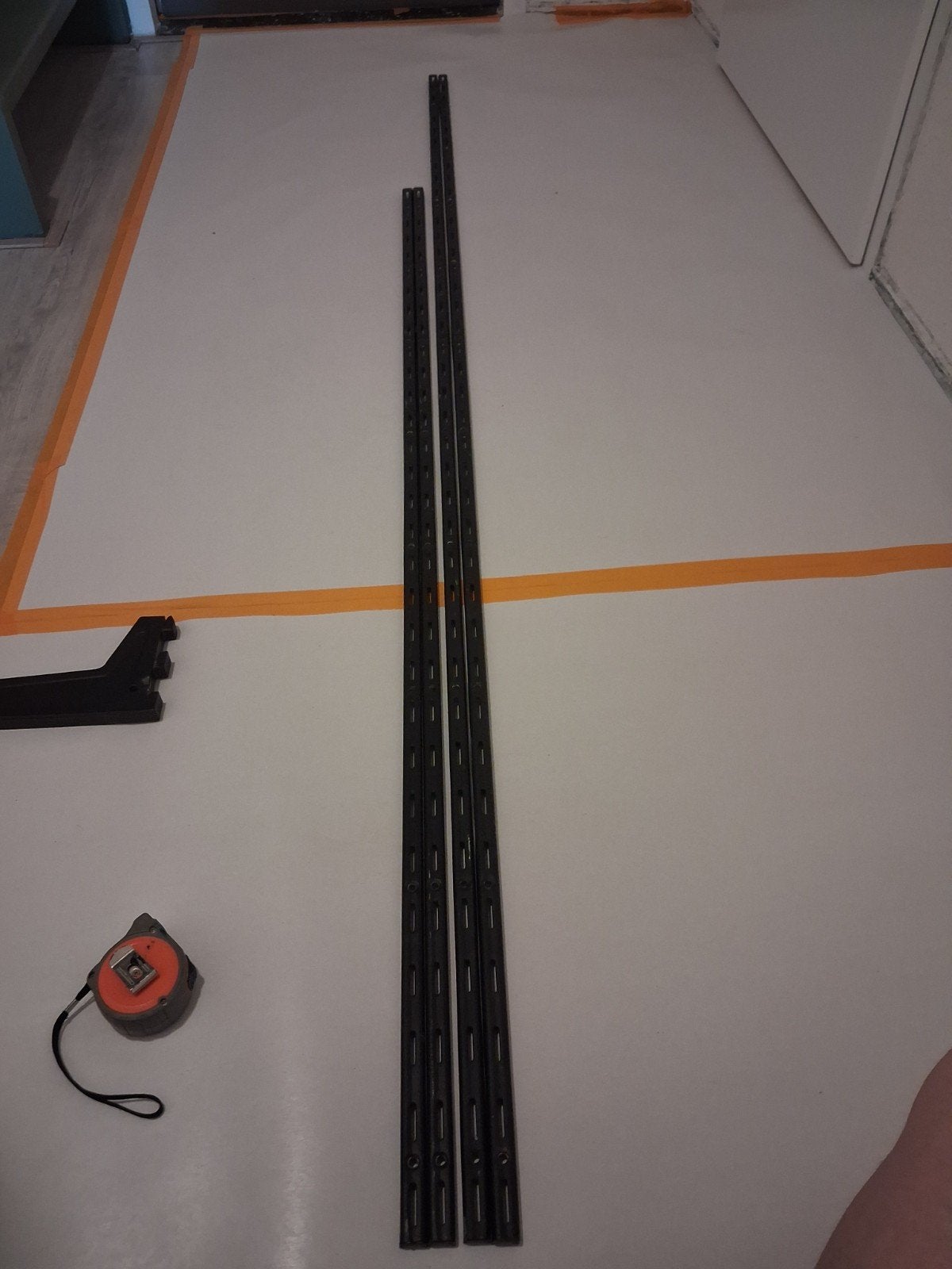 Planken rails en plankendragers, Huis en Inrichting, Ophalen, Gebruikt