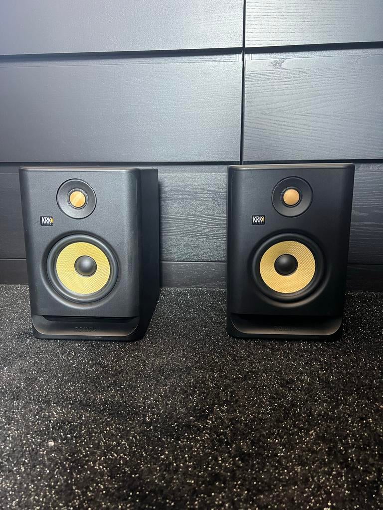 KRK Rokit 5 G3 Studio Monitor Speakers (set van 2), Audio, Tv en Foto, Luidsprekers, Overige merken, Ophalen of Verzenden, Zo goed als nieuw