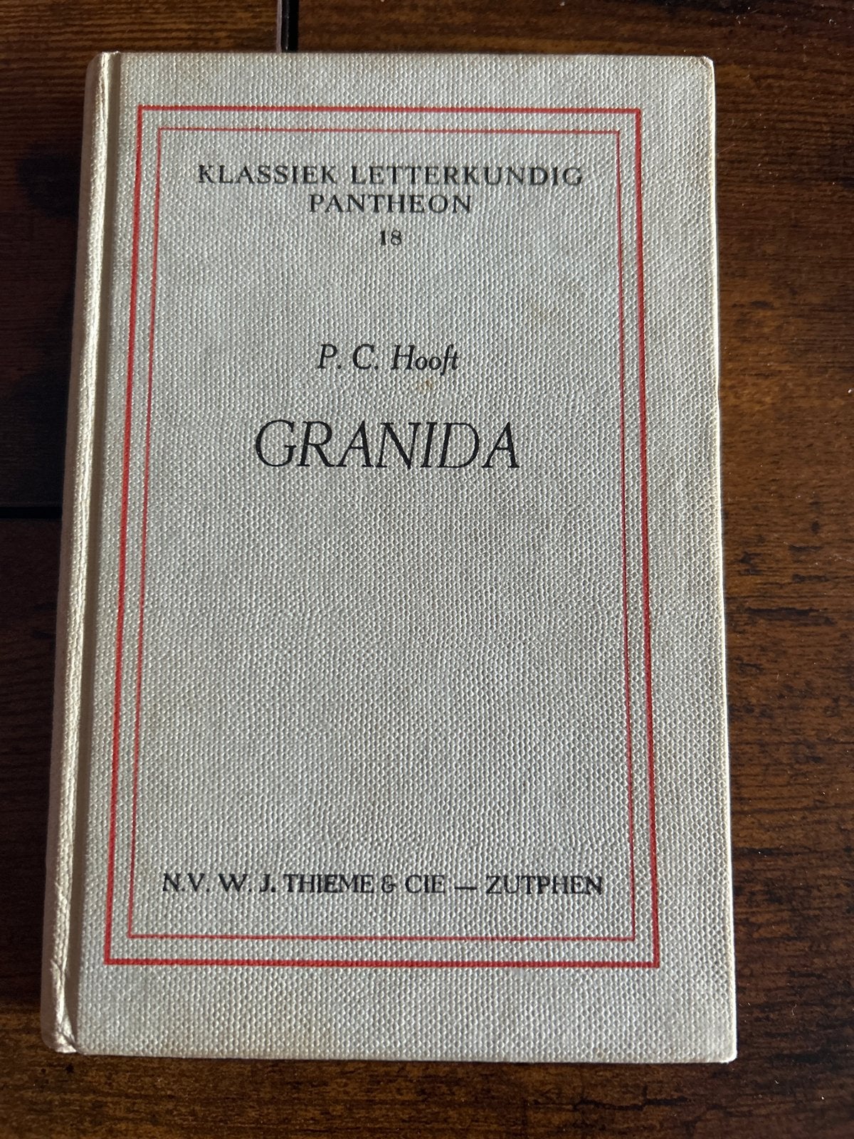P.C. Hooft - Granida (Klassiek Letterkundig Pantheon), Boeken, Ophalen of Verzenden, Gelezen, Nederland
