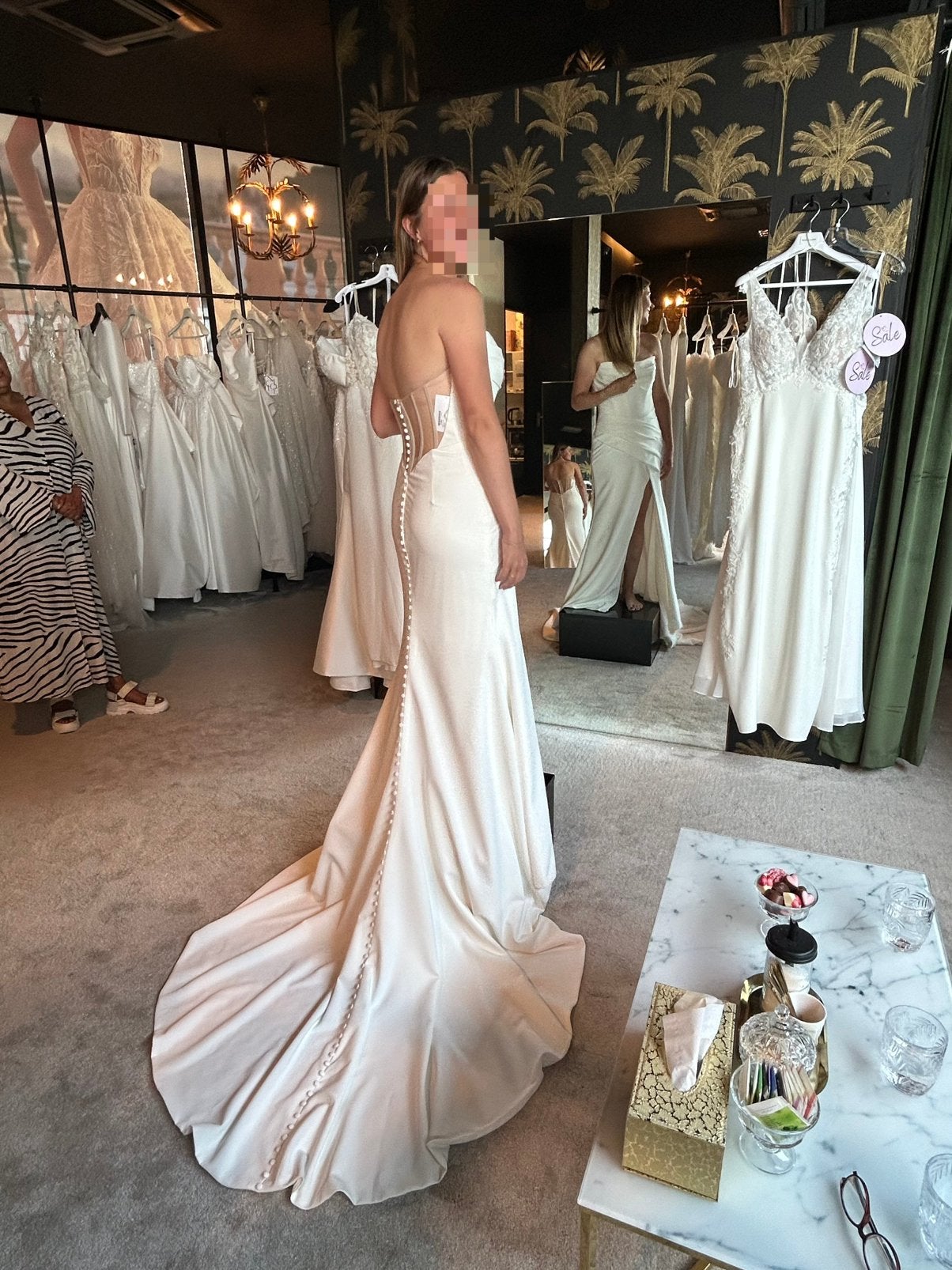 Trouwjurk Maggie Sottero gekocht bij Dani van Toll, Kleding | Dames, Ophalen of Verzenden, Gedragen, Wit, Trouwjurk