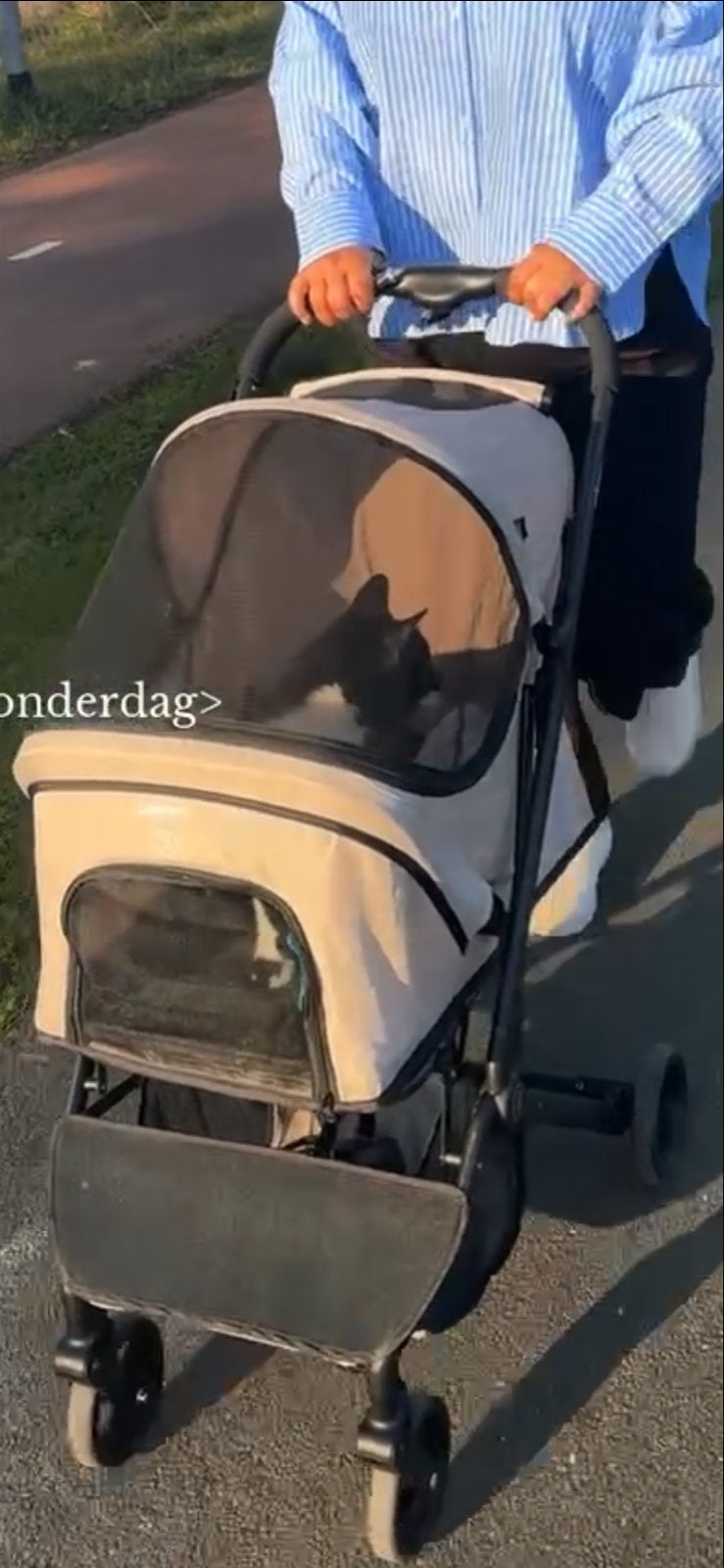 Katten/honden buggy wagen, Ophalen, Zo goed als nieuw