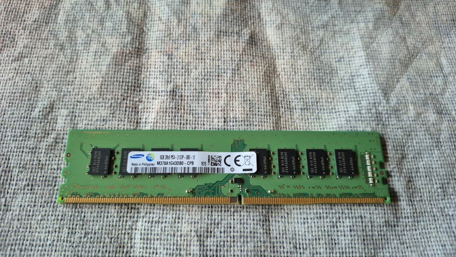 Ddr4 8gb, Computers en Software, Ophalen of Verzenden, Zo goed als nieuw, DDR4, Desktop