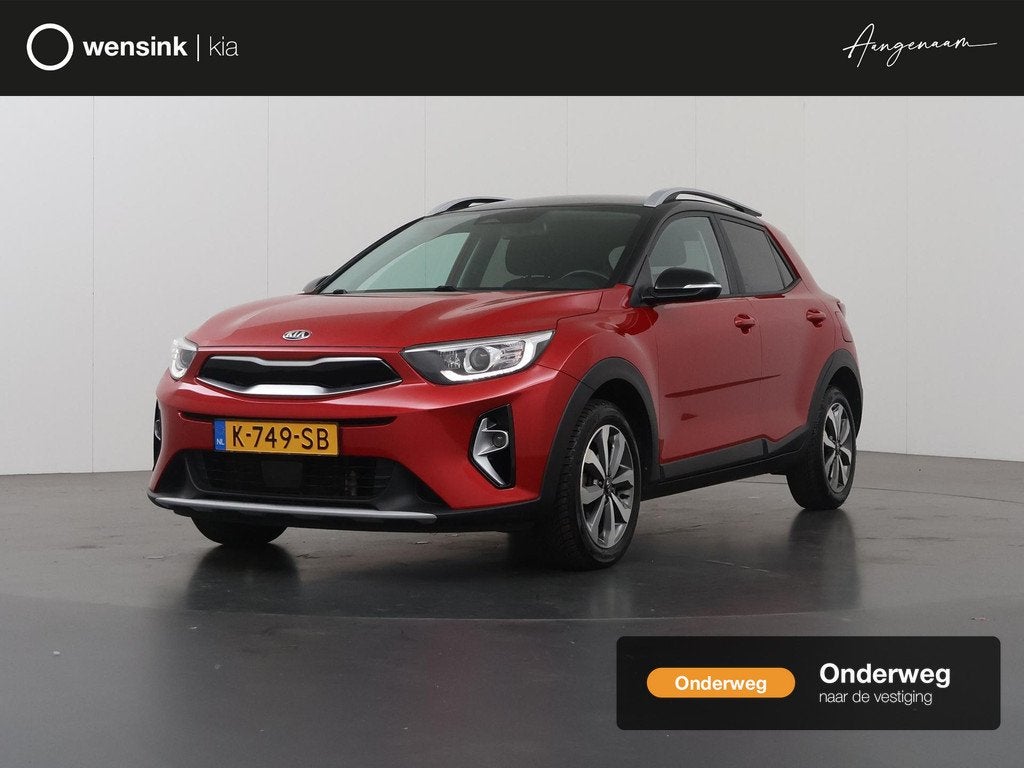 Kia Stonic 1.0 T-GDi MHEV DynamicPlusLine | Navigatie | Park, Auto's, Kia, Bedrijf, Te koop, Stonic, ABS, Achteruitrijcamera, Adaptive Cruise Control