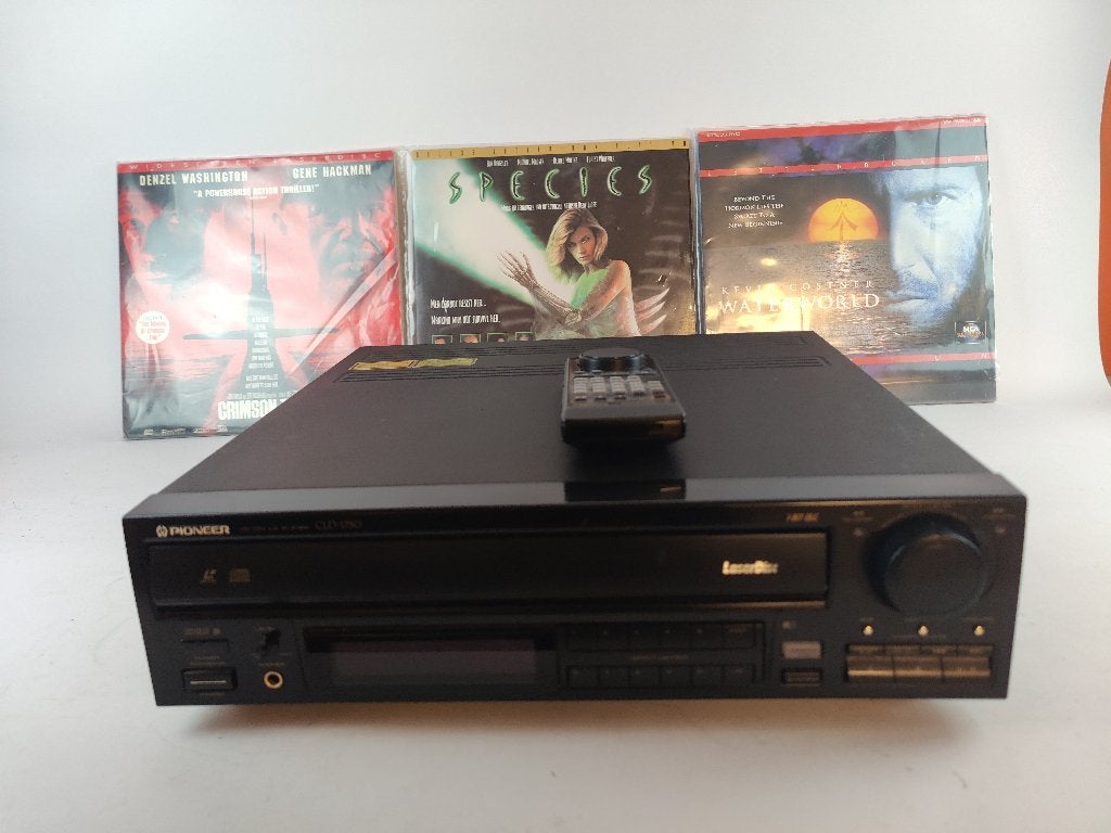 Pioneer CLD-1750 Laserdisc speler + Ab + 3 Films €279.99!, Ophalen, Overige typen, X, X