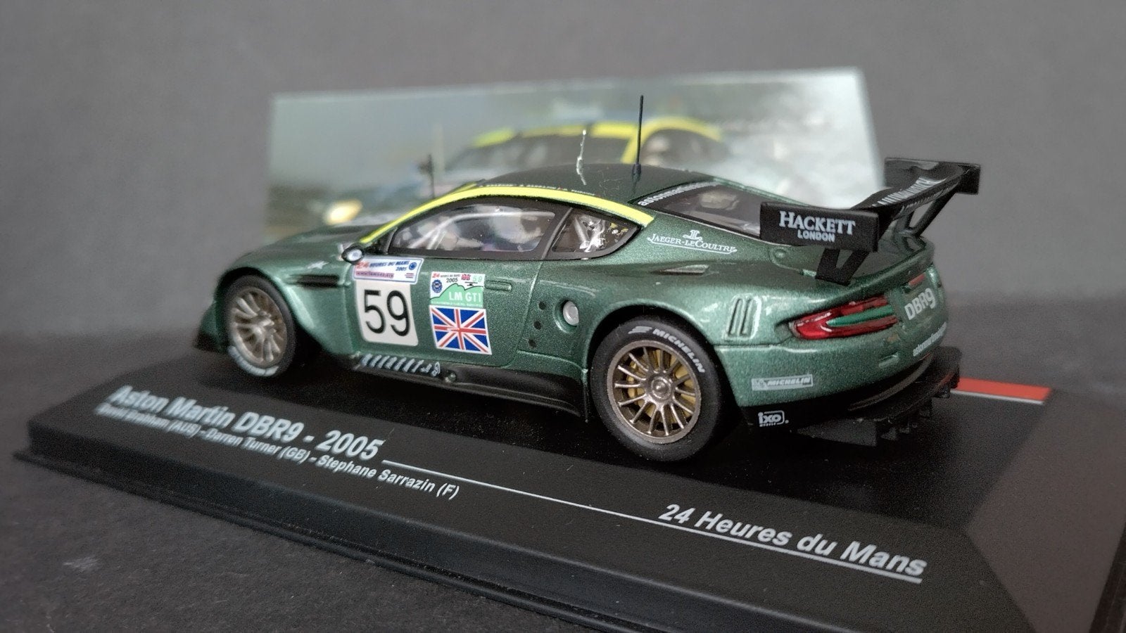 Aston Martin dbr 9 Le Mans 1:43 Altaya Ixo pol, Overige merken, Auto, Verzenden, .