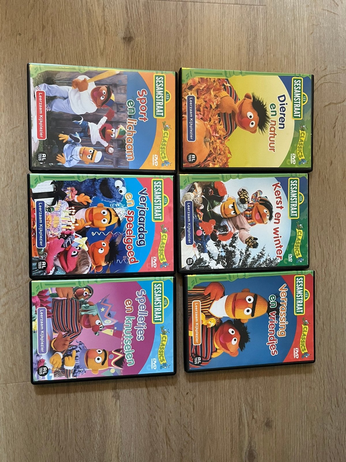 Sesamstraat dvd’s, Alle leeftijden, Ophalen, Zo goed als nieuw, Educatief