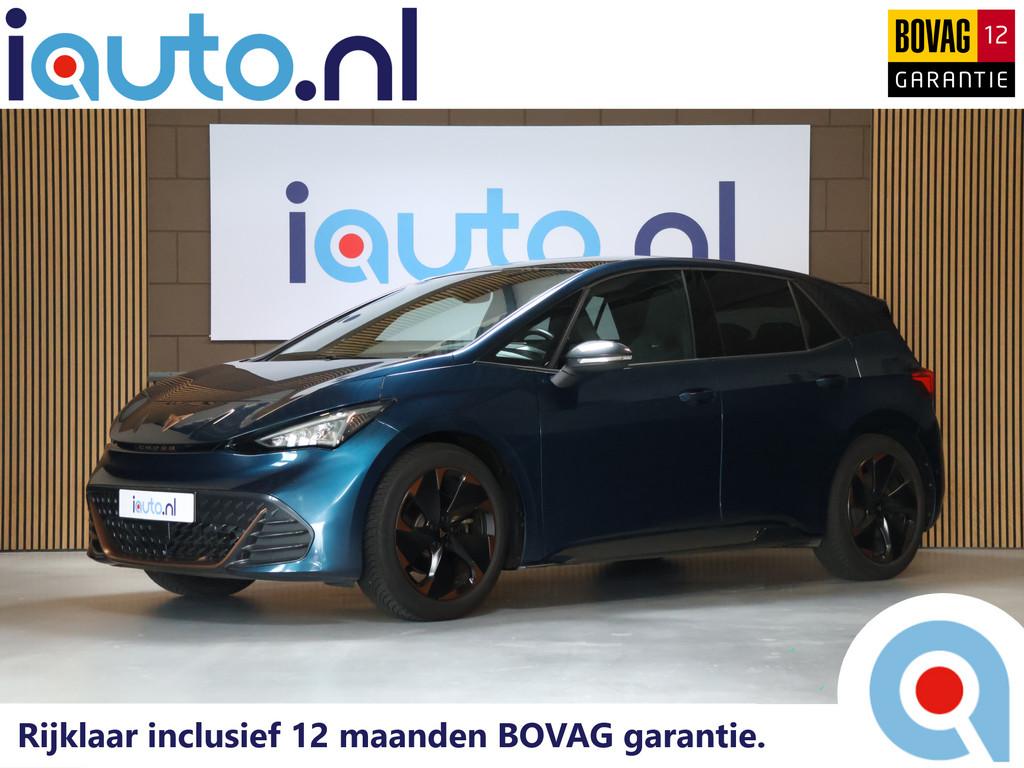 CUPRA Born Adrenaline 62 kWh 204PK/LED Plus/SOH 95%/Pano/Dod, Auto's, Automaat, Achterwielaandrijving, Gebruikt, Blauw