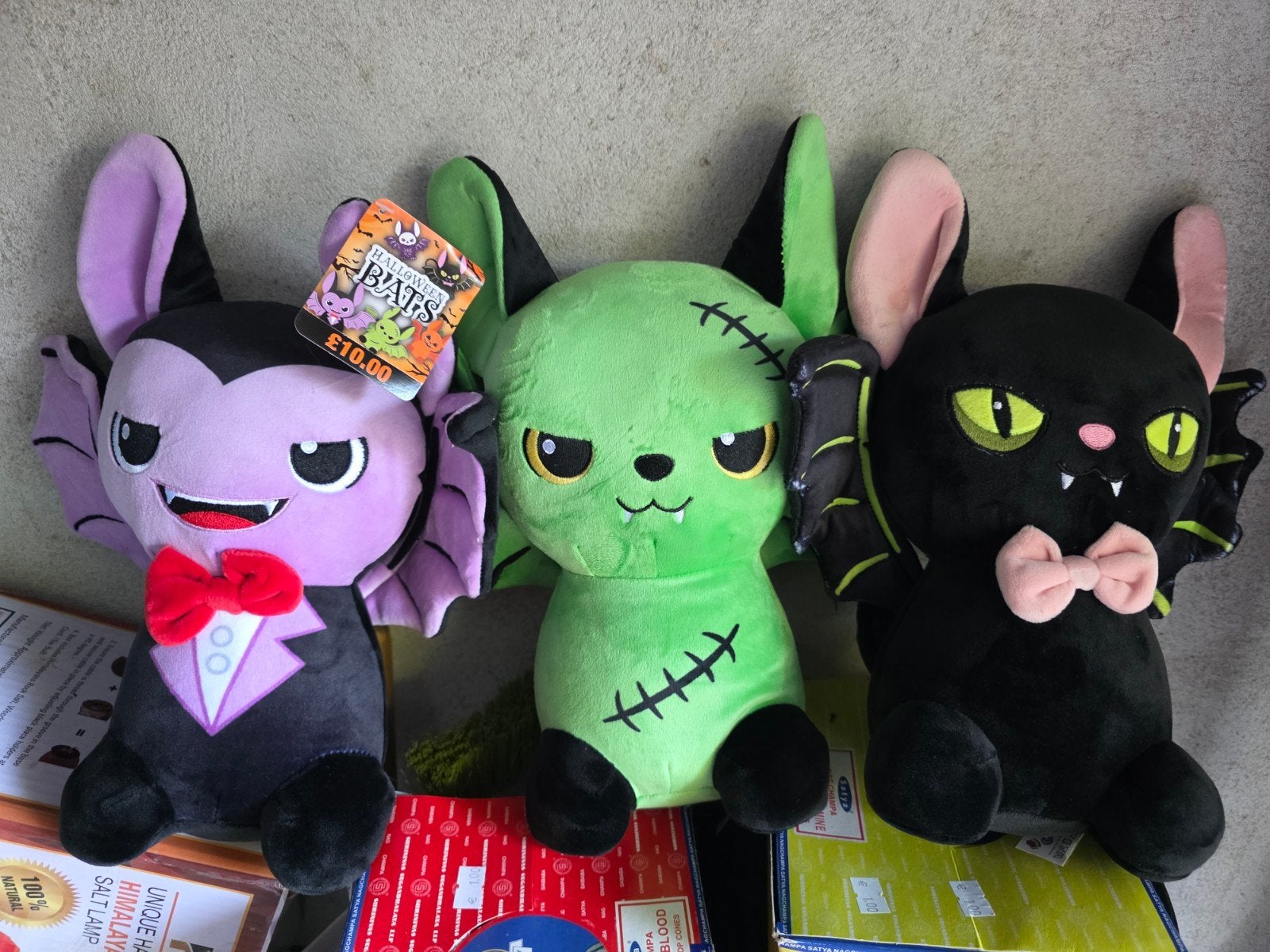 Nieuwe Halloween vleermuizen knuffels, Overige merken, Overige karakters, Overige typen, Nieuw