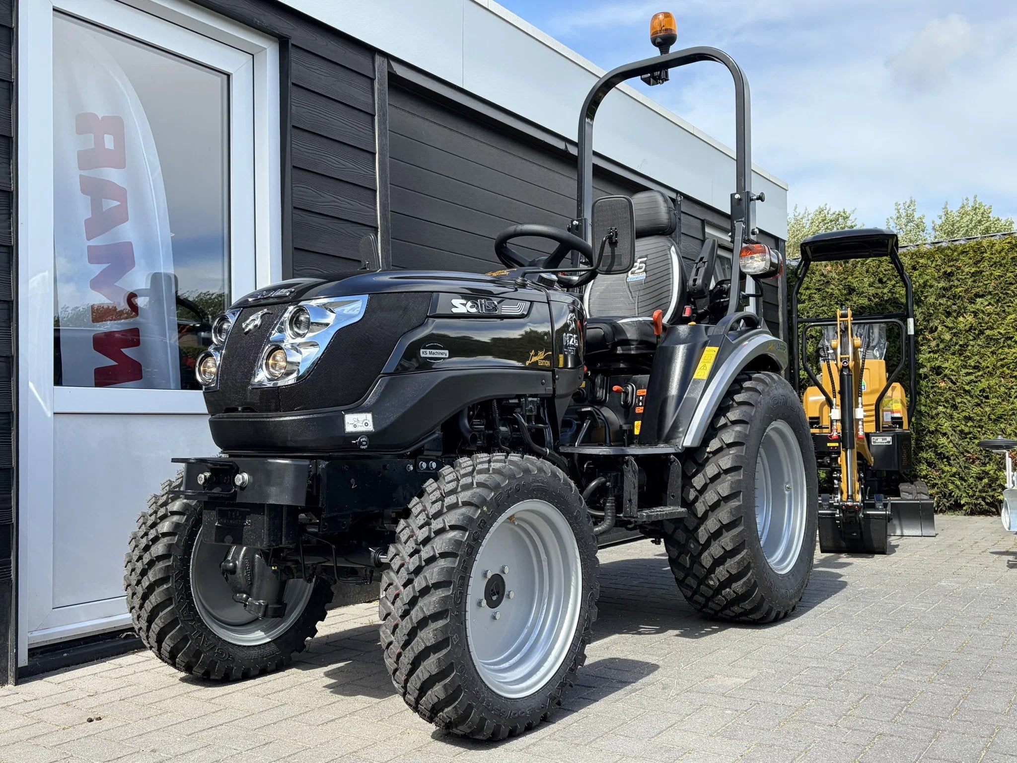 Solis 26 pk hydrostaat Black Edition compacttractor minitrac, Gebruikt, Tot 80 Pk, Overige merken, Tot 2500