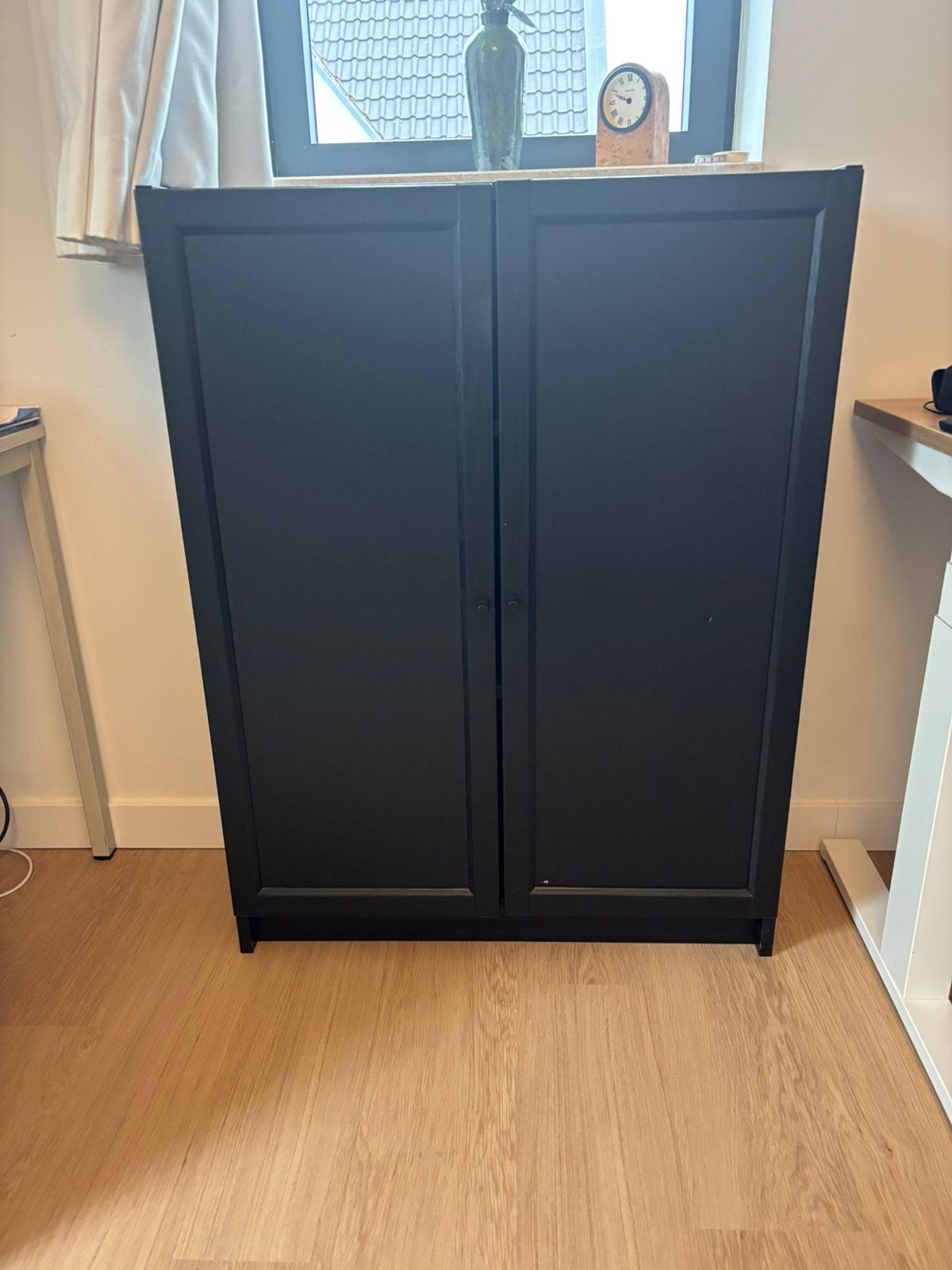 Ikea billy kleine boekenkast met deuren, Ophalen, 200 cm of meer, 50 tot 100 cm, Zo goed als nieuw