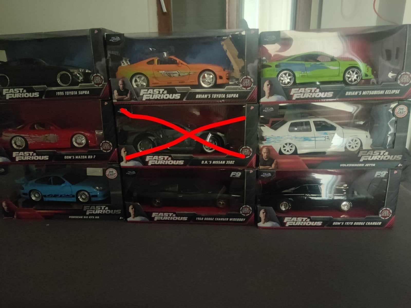 Fast & Furious Die-Cast Modelauto's - Complete Collectie, Overige merken, Auto, Groter dan 1:32, Nieuw