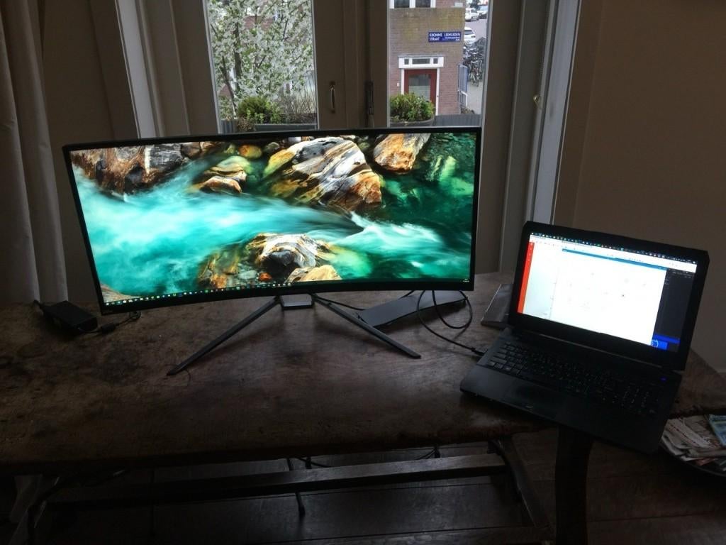 Acer Predator X34p  34" 3440x1440 120Hz IPS G-sync, Computers en Software, Monitoren, ACER, IPS, 101 t/m 150 Hz, Ultrawide